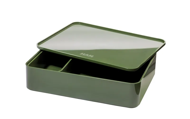 HAN Schubladenbox green