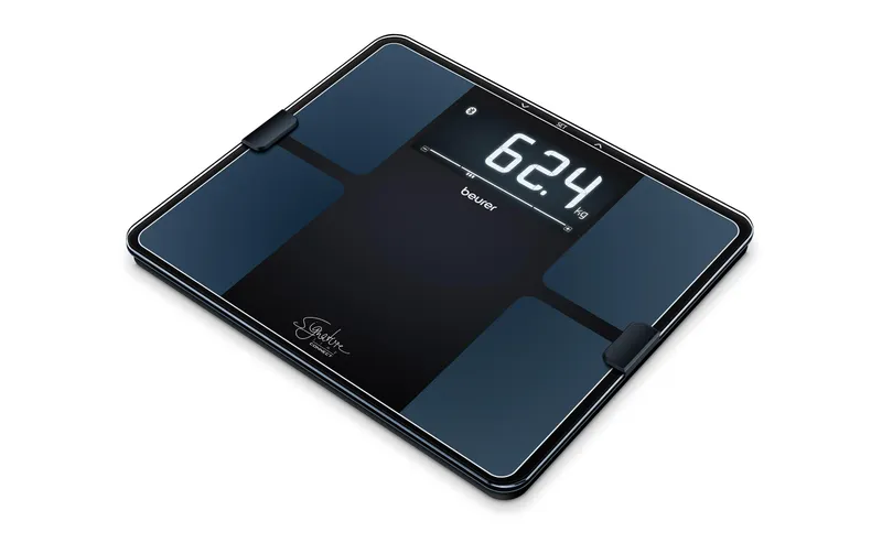 Beurer Körperanalysewaage BF 915 Signature Line, Schwarz; Blau