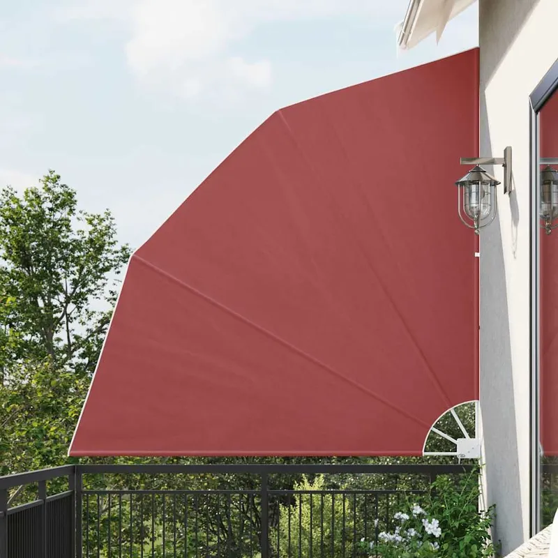 Terrazza o balcone pieghevole colore terracotta 210×210 cm