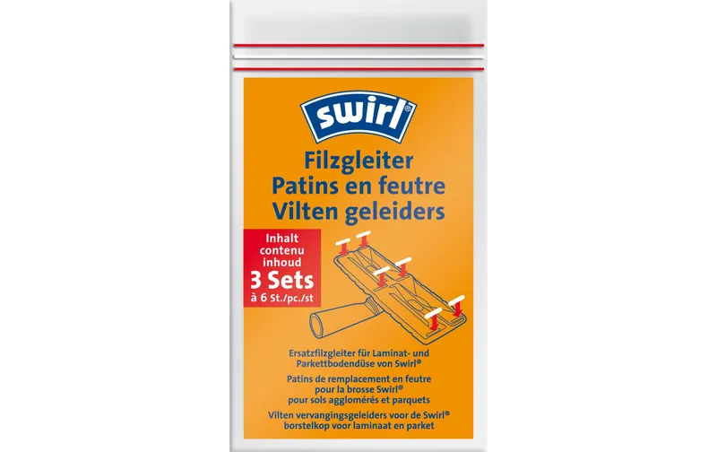 Swirl Filzgleiter Laminat e Parkettdüse