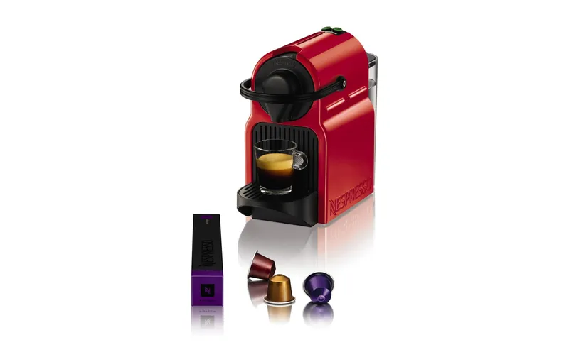 Krups Kaffeemaschine Nespresso Inissia XN1005 rosso