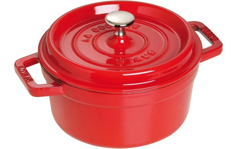 Staub Bräter Cocotte 26 cm, Kirschrot, 5.2 l