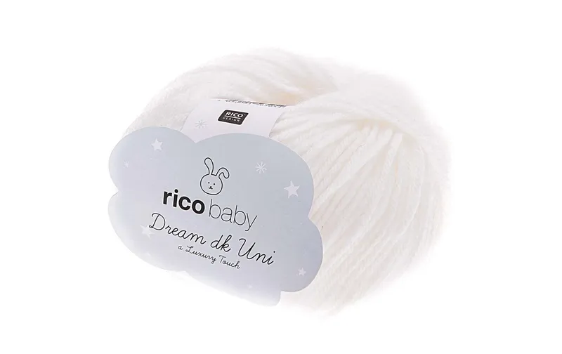 Rico Design Wolle Baby Dream Uni dk 50 g blanc