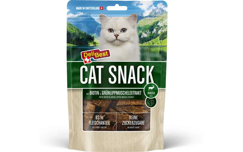 DeliBest Katzen-Snack Hirsch, 50 g