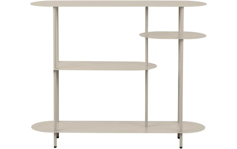 House Nordic Regal Rieti, 118 x 31 x 97 cm, Sand