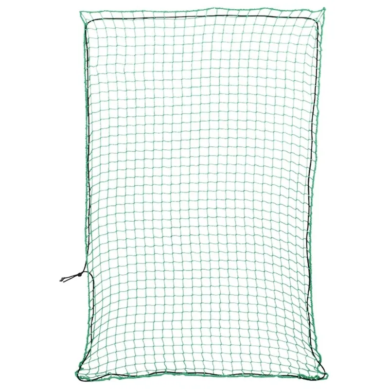 Filet pour remorque avec corde élastique vert 2,2x1,5 m PP