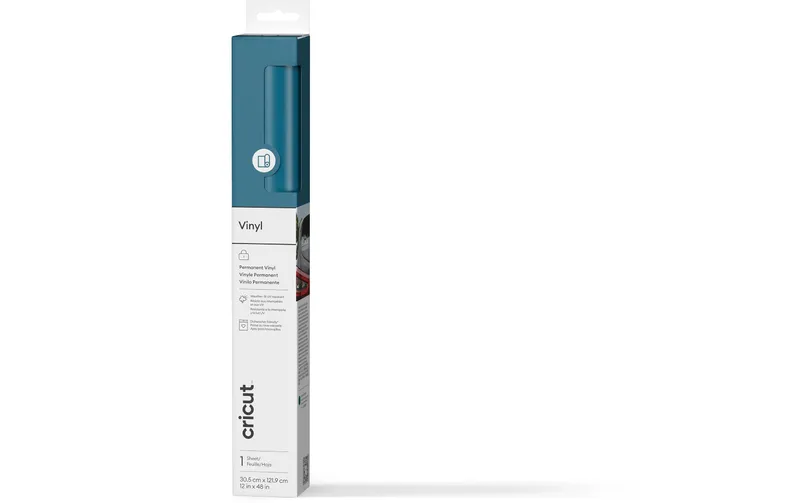 Cricut Vinylfolie Premium Permanent 30.5 x 122 cm Teal