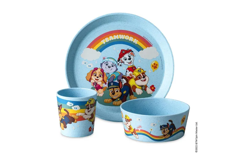 Koziol Kindergeschirrset CONNECT PAW PATROL sky blue
