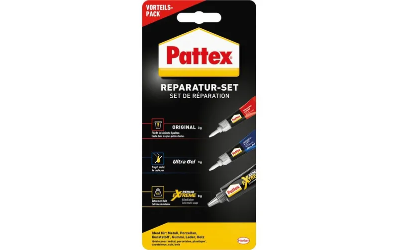 Pattex Reparatur-Set 14 g, trasparente