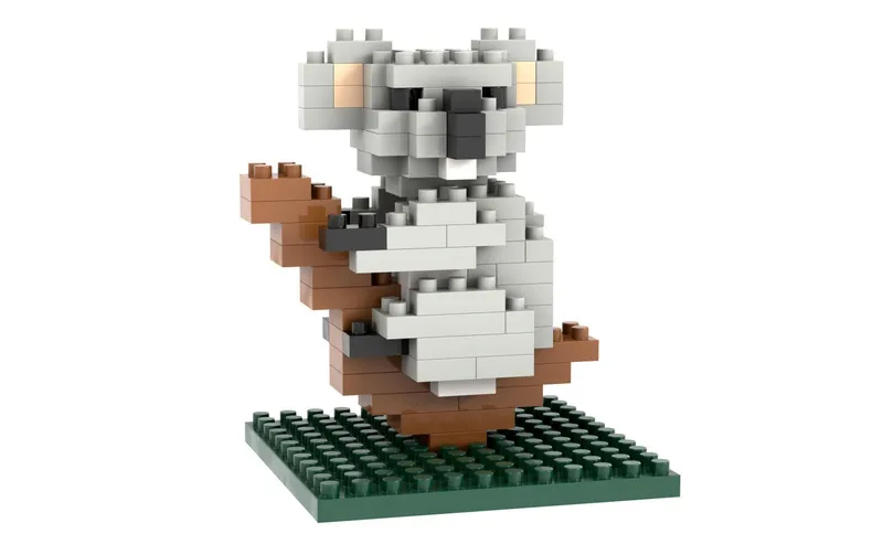 BRIXIES Bausteinmodell Koala in 112 Bausteinen