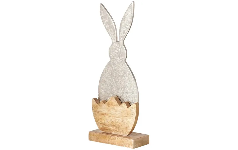 Boltze Aufsteller Hase Momo Silber