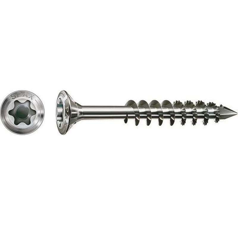 Spax Selbstbohrschrauben A2 4.5 x 50 mm, 200 pezzi