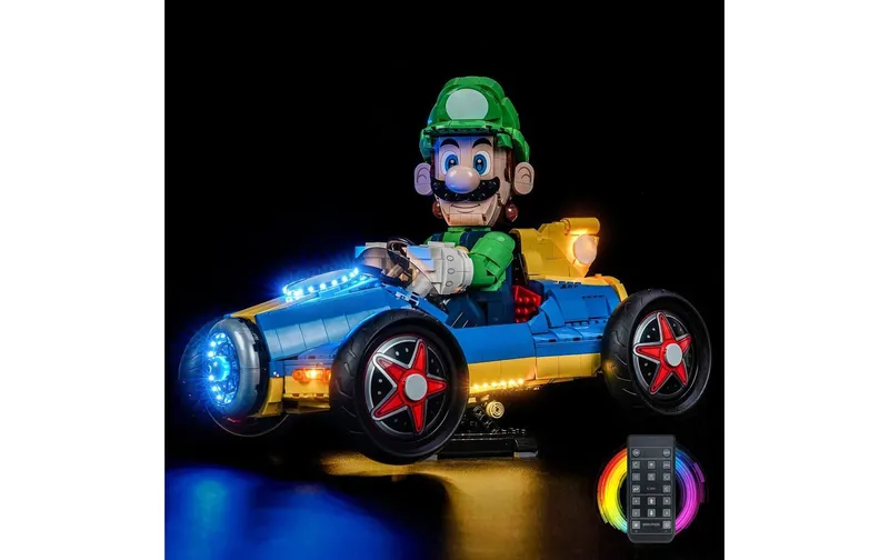 BrickBling LED-Licht-Set for LEGO® 72050 Super Mario Kart Luigi