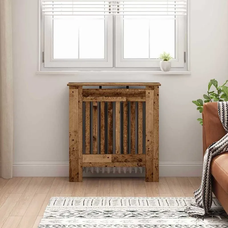 Heizkörperabdeckung Altholz 78 x 19 x 81,5 cm derivato del legno