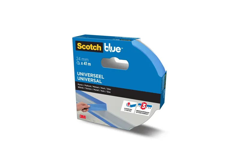 Scotch Malerabdeckband ScotchBlue Premium 24 mm x 41 m, Blau