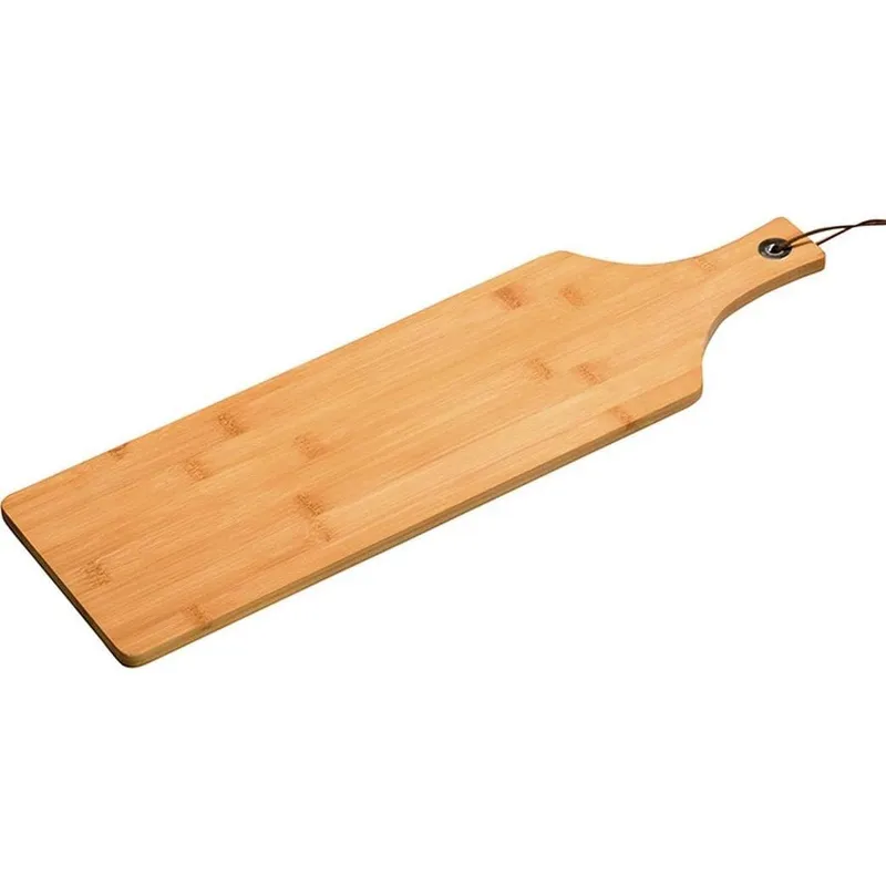Kesper Servierbrett mit Tragegriff, Bambus, 56 x 16.5 cm