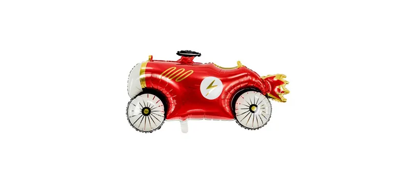 Partydeco Folienballon Car red
