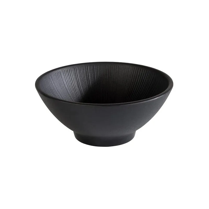 APS Schale APS Bowl Nero Rund 16 cm, Schwarz