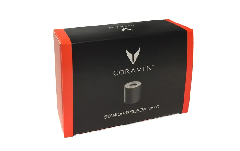 Coravin Schraubverschluss zu Weinausgiesser 6 pieces, black