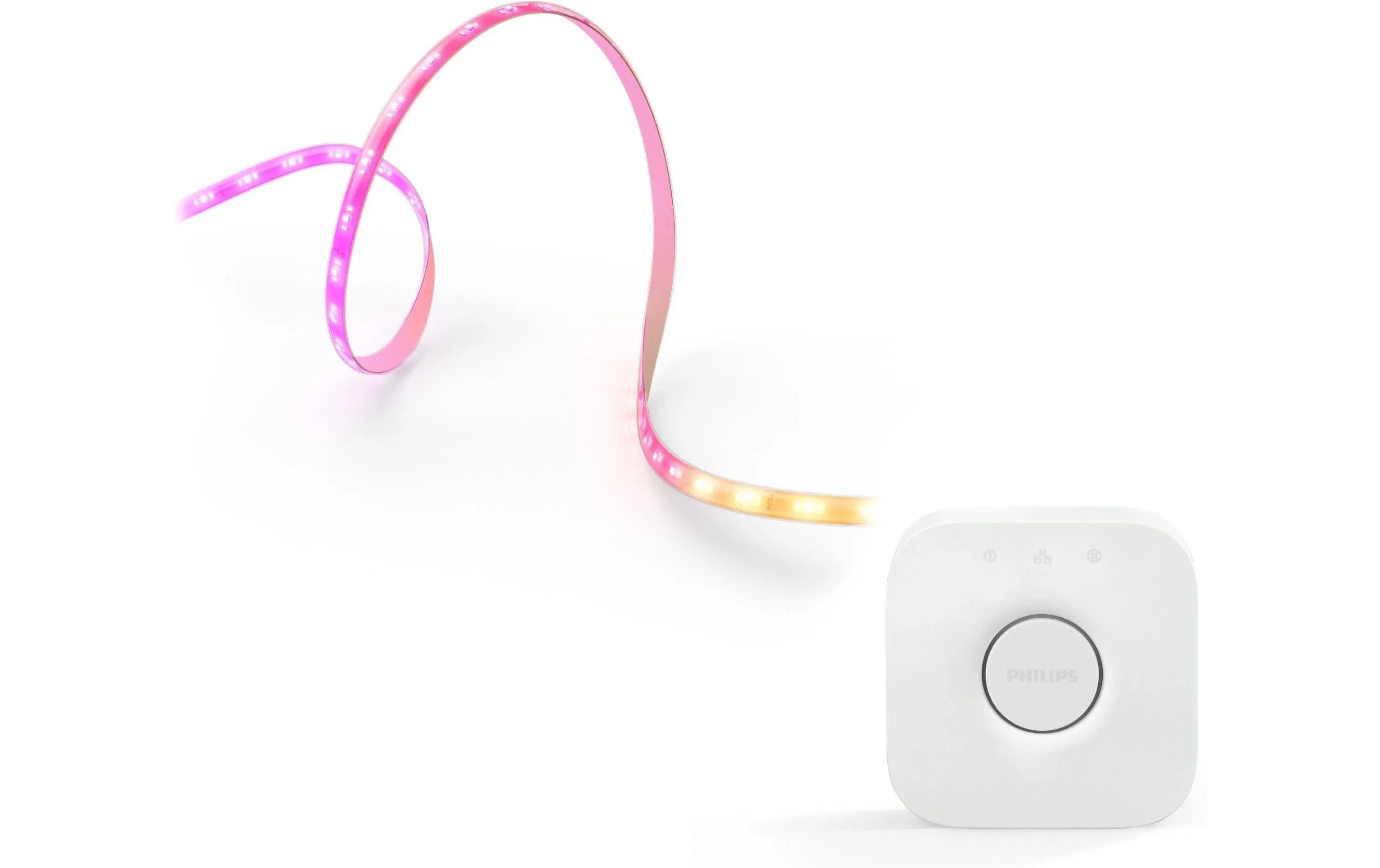 Philips Hue Gradient Lightstrip 3 m RGBWWIC Matter-kompatibel weiss