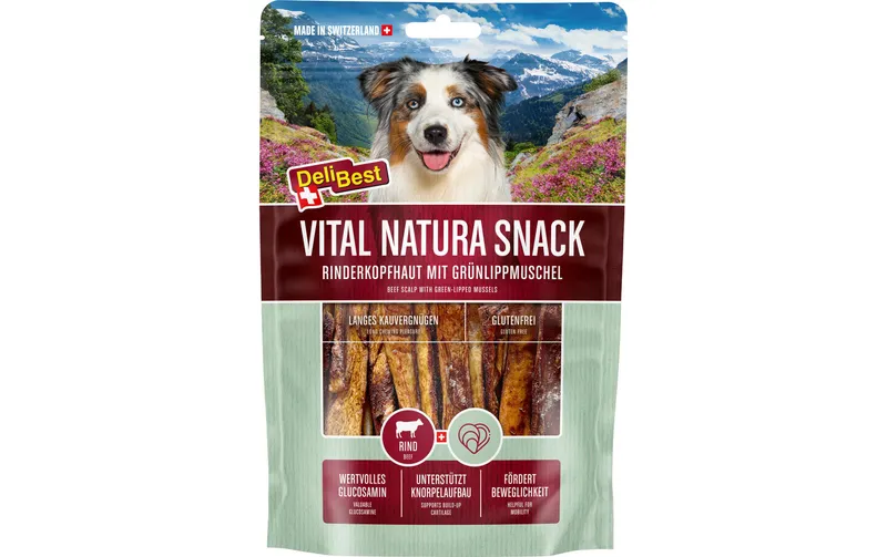 DeliBest Kaurolle Vital naturalea verdelippmuschel & Glucosamin, 200 g
