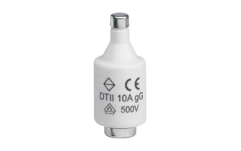 Elektromaterial Schmelzsicherung DII E27 10A 500 V gG mit Melder 5 Stück