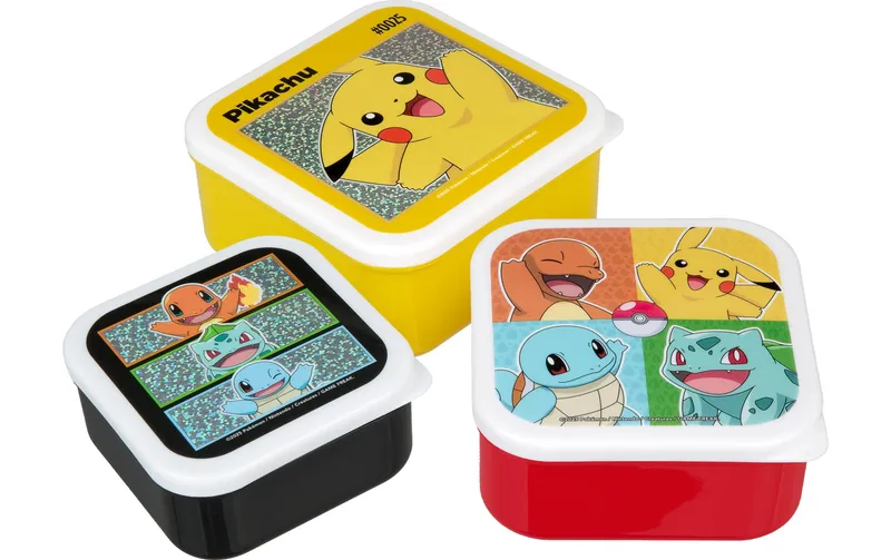 Undercover Lunchbox Pokemon 3er-Set