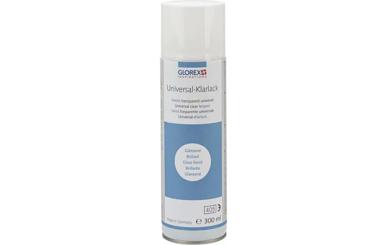Glorex Klarlack 300 ml, Transparent, Glänzend