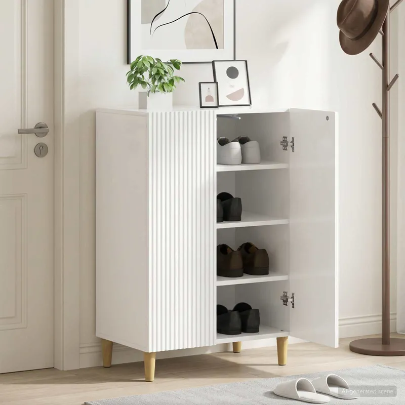 Schuhschrank ARNHEM 59,5 x 39,5 x 90 cm engineered wood