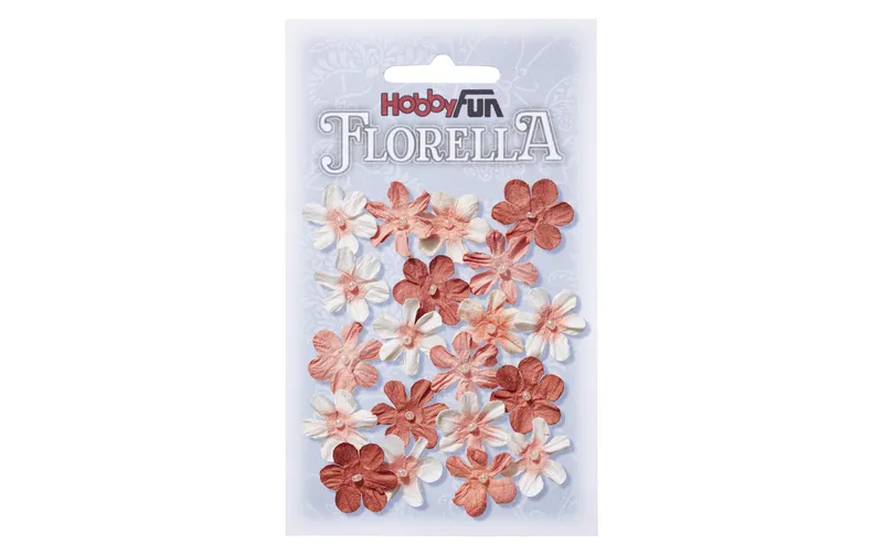 HobbyFun Streudeko Florella 20 pezzi, Pfirsich