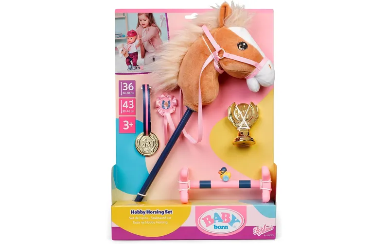 Baby Born Puppenzubehör Hobby Horsing Set 43 cm