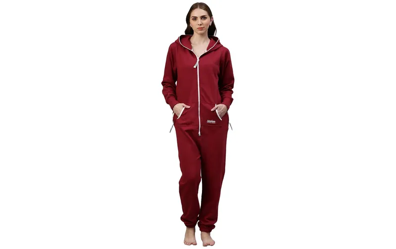 Switcher Original Geelee Jumpsuit Dunkelrot, XS