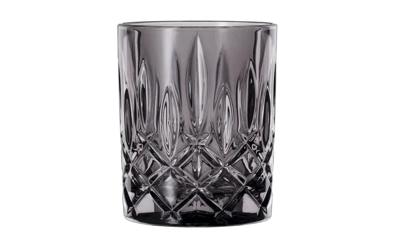 Nachtmann Whiskyglas NOBLESSE TUMBLER DA WHISKY, Rauchgrau, 2 pezzi