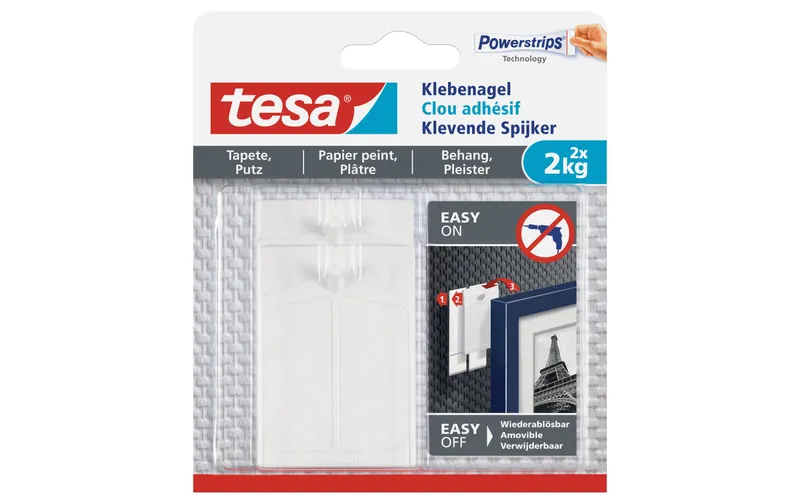 tesa Klebenagel 2 kg per Tapeten + Putz