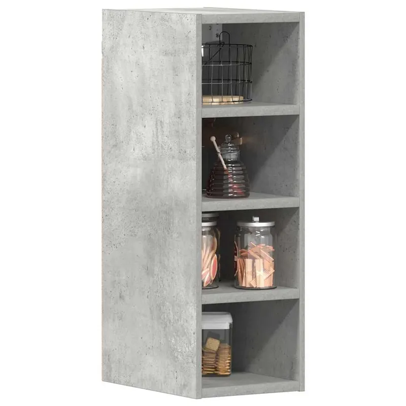 Hängeschrank Riga Betongrau 20x29,5x60 cm derivato del legno
