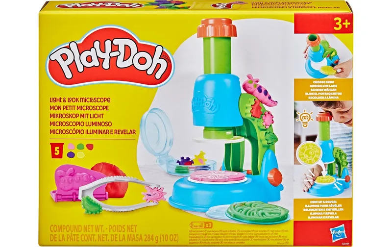 Play-Doh Knetspielzeug Mikroskop mit Licht