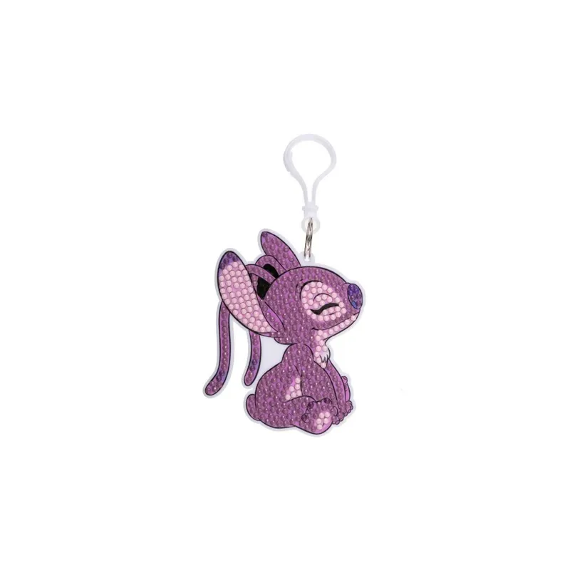 CRAFT Buddy Schlüsselanhänger Crystal Art Anhänger Angel