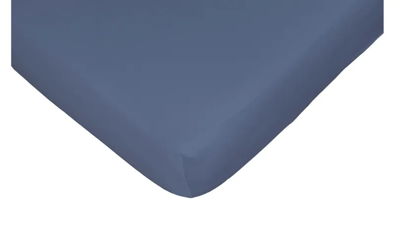 Nobilium Fixleintuch Nela 180-200 x 200 cm, Moonlight Blue