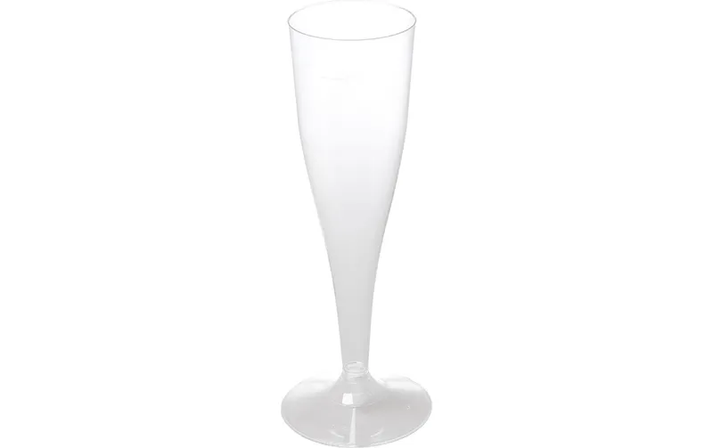 ELCO Einweg-Sektverre 1 dl, 6 pièces, transparent