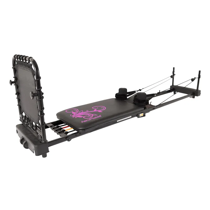 Aero Pilates Reformer 435 Plus con ausgestellter Fussstange