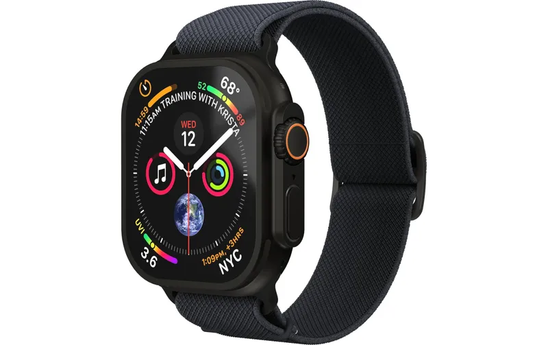Vonmählen Armband Classic Nylon Loop Apple Watch 44/45/46/49 mm Navy
