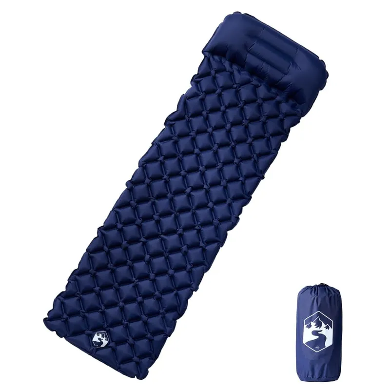 Aufblasbare Isomatte con cuscini Marineblau