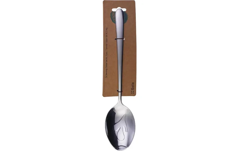 Sola Salatbesteck Basic Alpha XL, poliert, 2-teilig