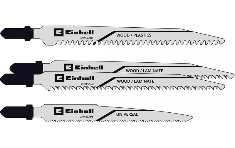 Einhell Stichsägeblätter-Set 4tg Ho/Met Akku