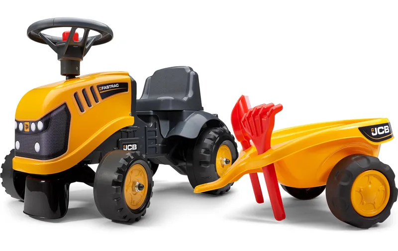 Falk Rutschfahrzeug JCB Rutscher + Anh. S