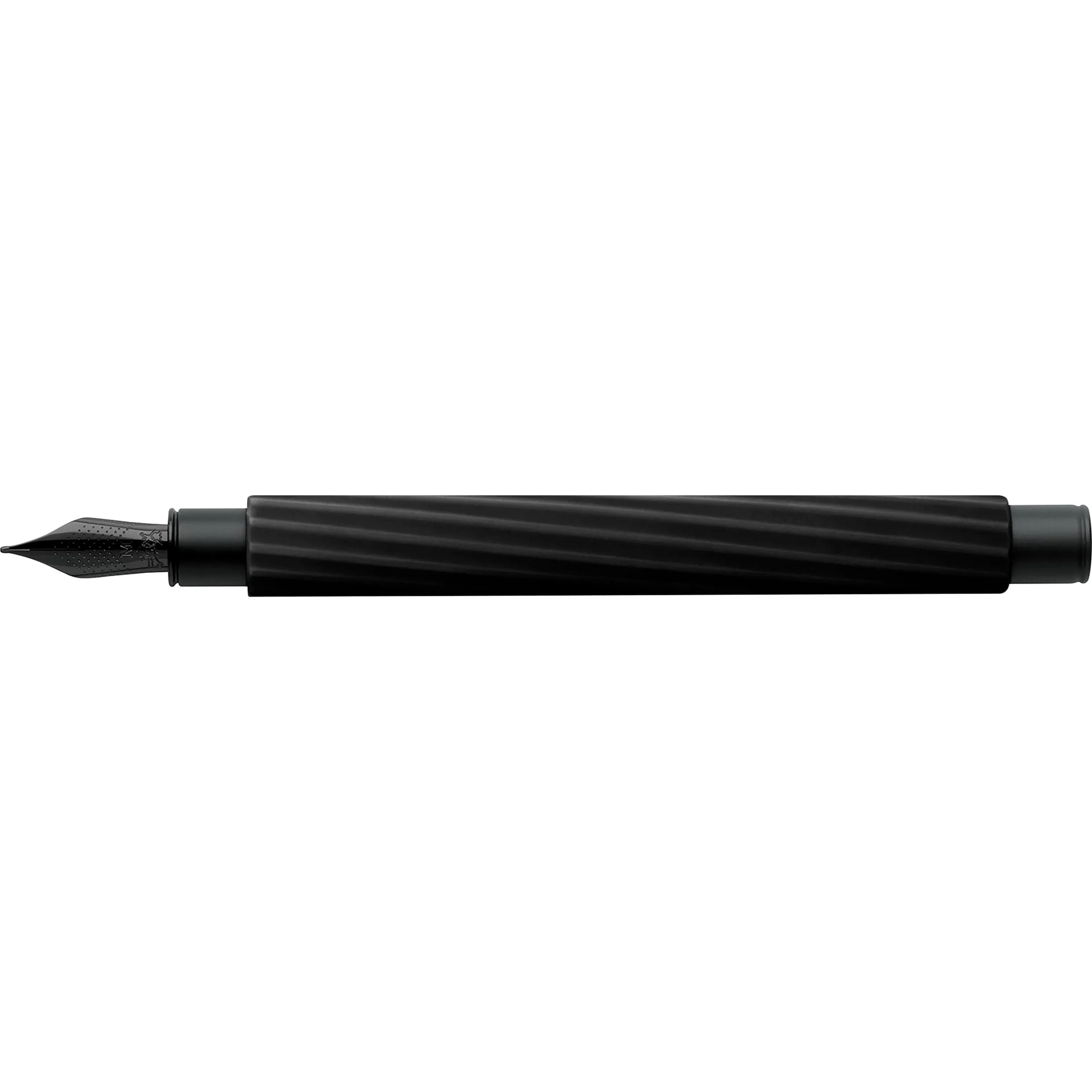 Faber-Castell Füllfederhalter Ambition M, Italic, Obsidian Black