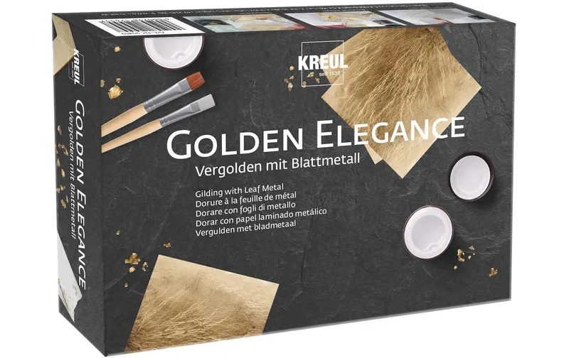 Kreul Bastelfarbe Set Golden Elegance 5-teilig