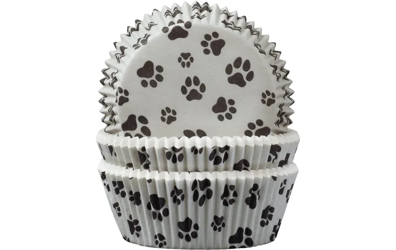 Demmler Muffin Backform Pfötchen 60 pieces