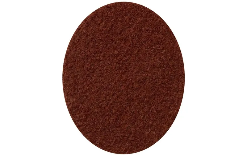 Mono-Quick Flickstoff Wollwalk 12 x 8 cm, Braun