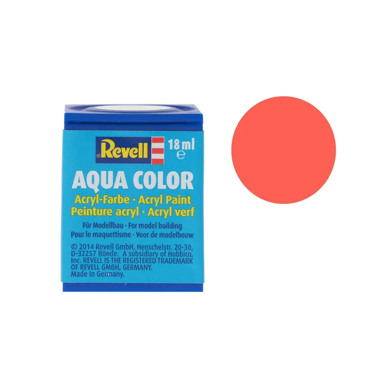 Revell Vernice Acrilica 36 731 Rosso Trasparente